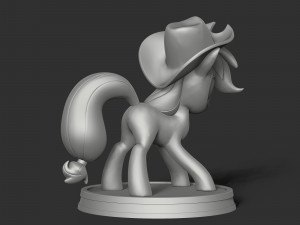 AppleJack - Little Pony 3D 프린트 모델