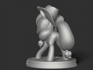 AppleJack - Little Pony 3D 프린트 모델