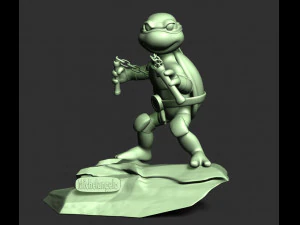 Michelangelo - Teenage Mutant Ninja Turtles 3D Print Model