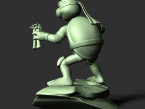 Michelangelo - Teenage Mutant Ninja Turtles 3D Print Model