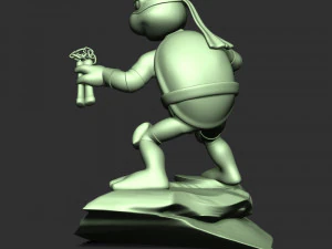 Michelangelo - Teenage Mutant Ninja Turtles 3D Print Model