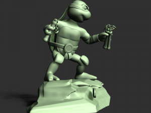 Michelangelo - Teenage Mutant Ninja Turtles Modello di stampa 3D