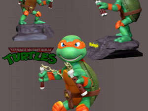 Michelangelo - Teenage Mutant Ninja Turtles Modello di stampa 3D