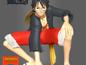 Monkey D Luffy - One Piece 3D Print Model