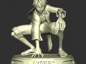 Monkey D Luffy - One Piece 3D Print Model