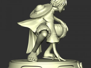 Monkey D Luffy - One Piece 3Dプリントモデル