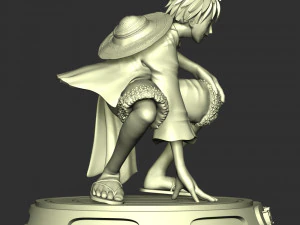 Monkey D Luffy - One Piece 3D Print Model