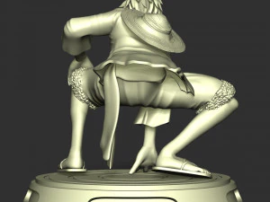 Monkey D Luffy - One Piece 3D Print Model