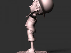 Kid Luffy - One Piece 3D Print Model
