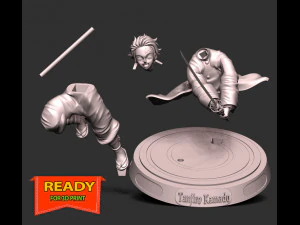 Tanjiro Kamado - Demon Slayer 3D Print Model