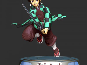 Tanjiro Kamado - Demon Slayer 3D Print Model