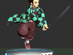 Tanjiro Kamado - Demon Slayer 3D Принт Модель