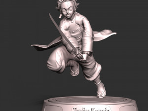 Tanjiro Kamado - Demon Slayer 3D Принт Модель