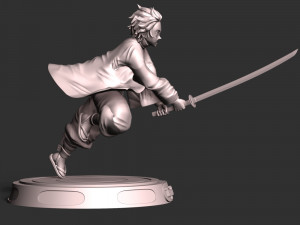 Tanjiro Kamado - Demon Slayer 3D Принт Модель