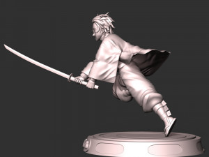 Tanjiro Kamado - Demon Slayer 3D Принт Модель