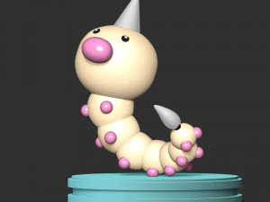 Weedle - Pokemon Go 3D Print Model