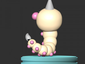 Weedle - Pokemon Go Model do druku 3D