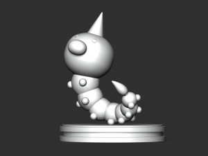 Weedle - Pokemon Go Model do druku 3D
