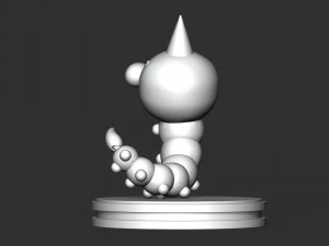Weedle - Pokemon Go 3D Print Model