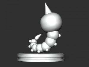 Weedle - Pokemon Go 3D Print Model