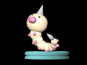 Weedle - Pokemon Go Model do druku 3D