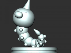 Weedle - Pokemon Go 3D Print Model
