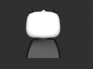 Panda Keycap Modèles 3D en vedette