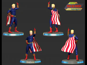 Homelander - The Boys 3D Print Model