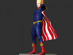 Homelander - The Boys 3D 프린트 모델