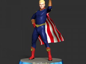 Homelander - The Boys 3D 프린트 모델