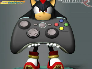 Shadow The Hedgehog 3D Print Model