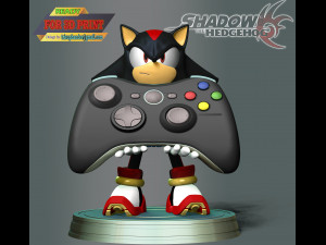 Shadow The Hedgehog Model Cetak 3D