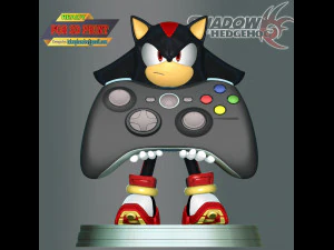 Shadow The Hedgehog 3D Print Model