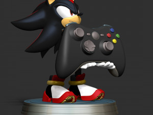Shadow The Hedgehog Model Cetak 3D