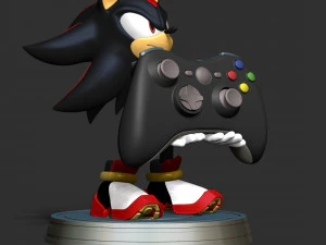 Shadow The Hedgehog 3D Print Model