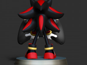 Shadow The Hedgehog Model Cetak 3D