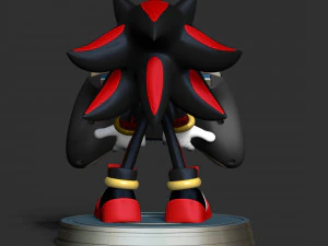 Shadow The Hedgehog 3D Print Model