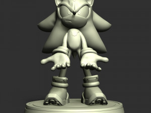 Shadow The Hedgehog Model Cetak 3D