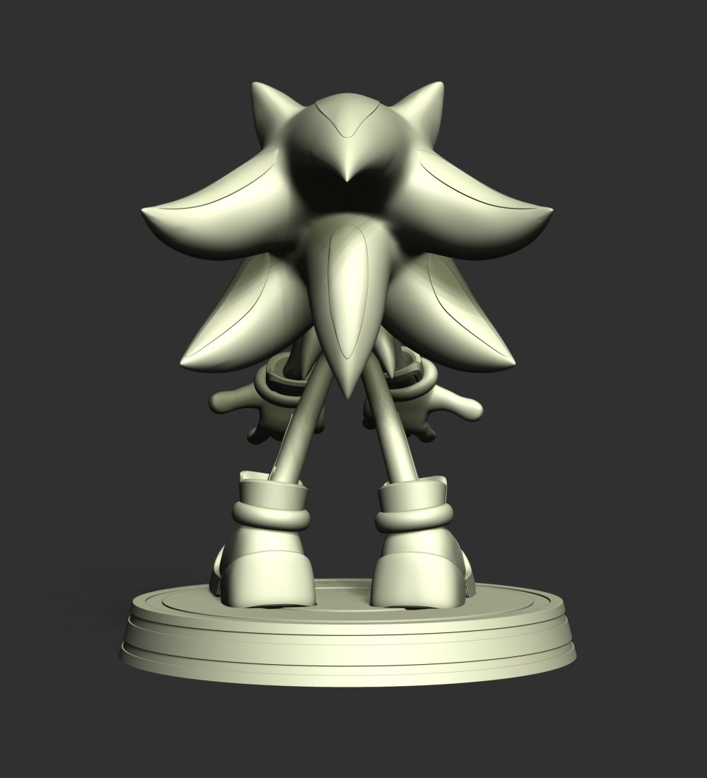 STL file Shadow the Hedgehog Sonic Figure 🦔・3D print design to  download・Cults
