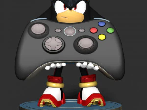 Shadow The Hedgehog 3D Print Model
