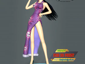 Boa Hancock - One Piece 3D Print Model