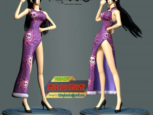 Boa Hancock - One Piece 3D Print Model
