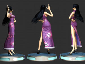 Boa Hancock - One Piece 3Dプリントモデル