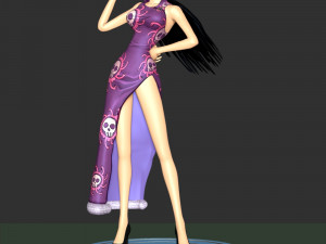 Boa Hancock - One Piece 3Dプリントモデル