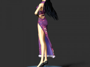 Boa Hancock - One Piece 3Dプリントモデル