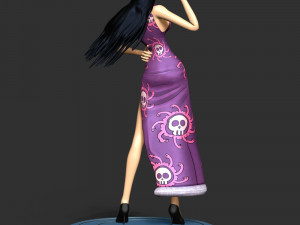 Boa Hancock - One Piece 3Dプリントモデル