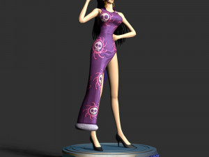 Boa Hancock - One Piece 3Dプリントモデル