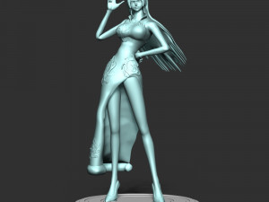 Boa Hancock - One Piece 3Dプリントモデル