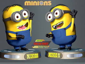 Dave The Minion 3D Print Model