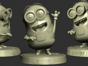 Dave The Minion 3D Print Model